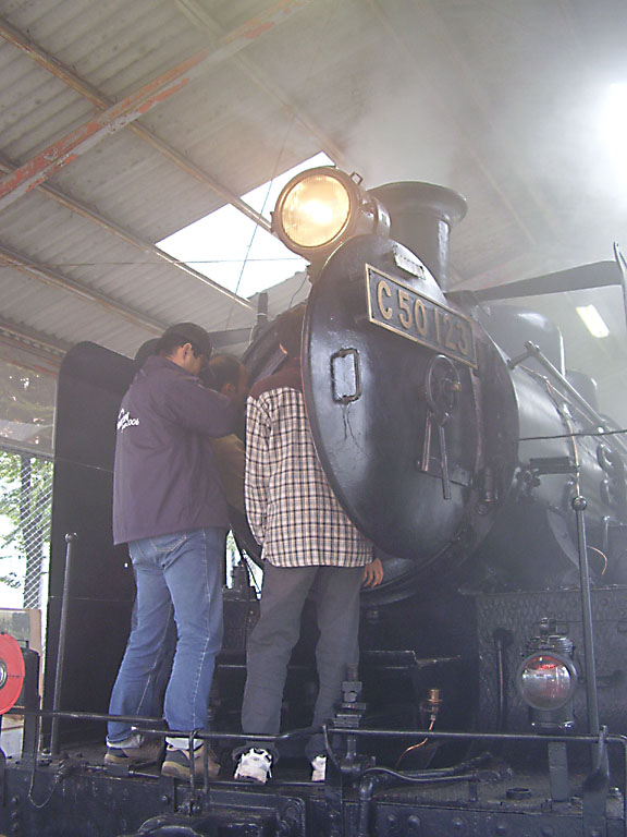 蒸気機関車 C50123 C50小山号展示会